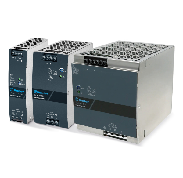 Finder complète sa série 78 d’alimentations industrielles