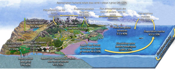 Des scientifiques plaident pour une nouvelle représentation du cycle de l’eau