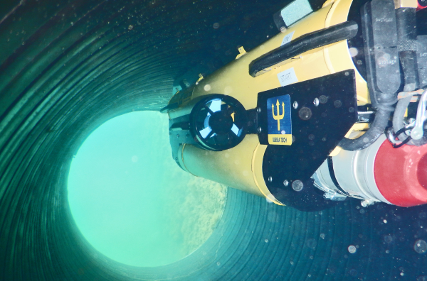 Mini ROV pour eaux turbides