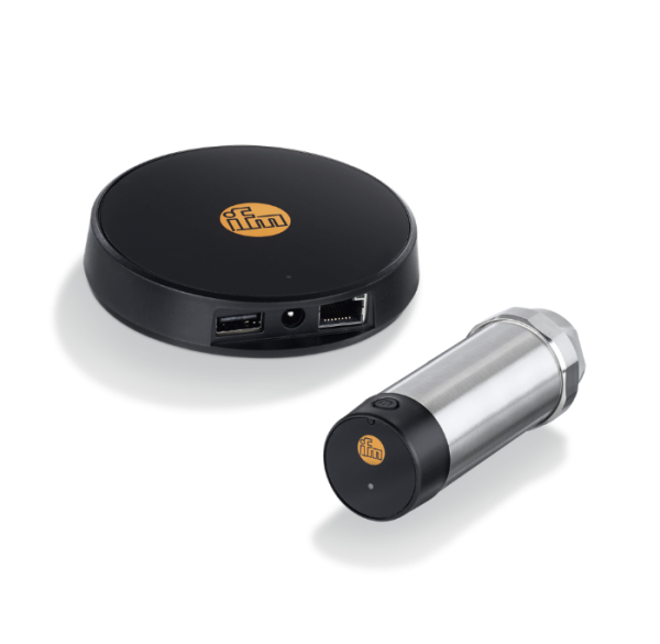 IFM presenta un nuovo strumento per il monitoraggio wireless delle vibrazioni delle macchine rotanti
