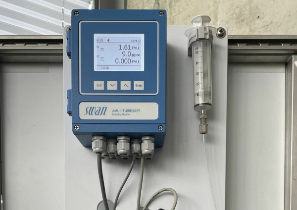 Le mesureur de turbidité AMI-II Turbisafe de Swan est facile à entretenir