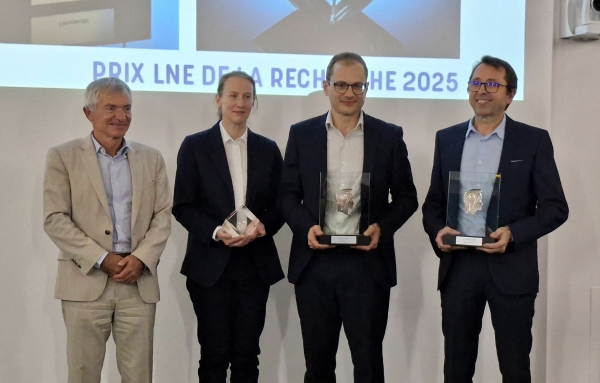 Mathieu Thomas et Jean-Pierre Wallerand sont les lauréats du prix LNE de la recherche 2025