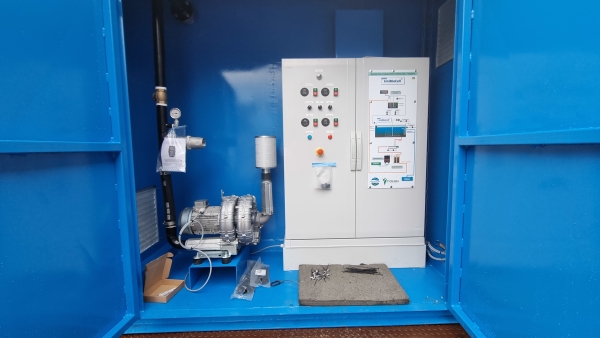 Composition d’un conteneur Waste Water Box