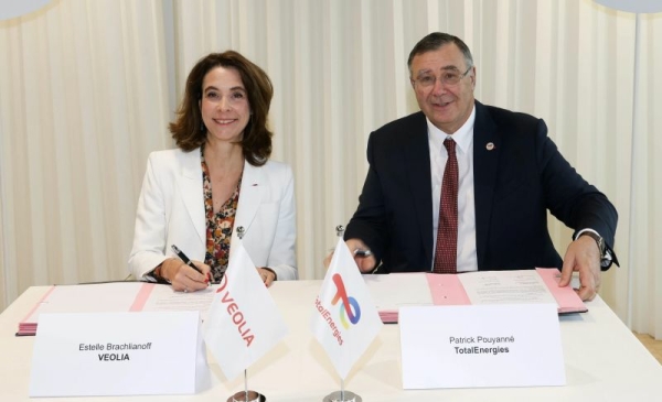 TotalEnergies et Veolia renforcent leur partenariat pour la transition énergétique et l’économie circulaire