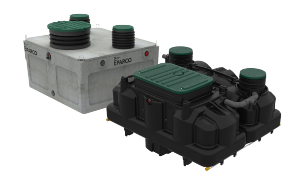 FILTRE EPARCO® COMPACT : LA SOLUTION LOCALE ADAPTÉE À TOUS LES TERRAINS POUR TRAITER LES EAUX USÉES DOMESTIQUES.