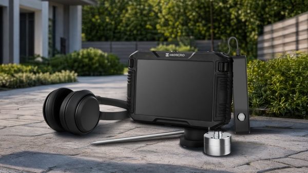 L’appareil de Hikmicro détecte les fuites d’eau à l’intérieur et à l’extérieur des bâtiments