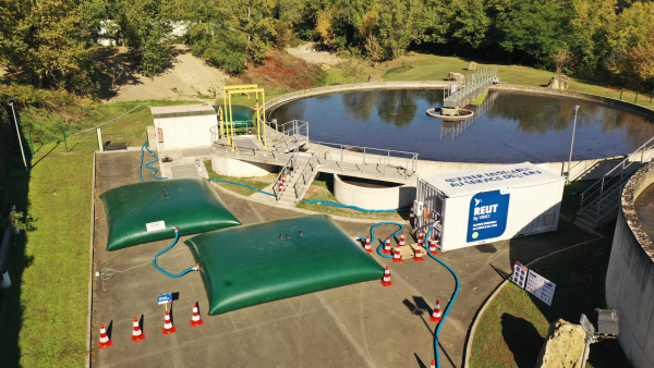 La solution REUT by Vinci répond à la réutilisation de l’eau sur les chantiers