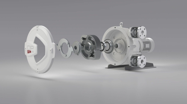 La pompe améliore les performances du nettoyage en place