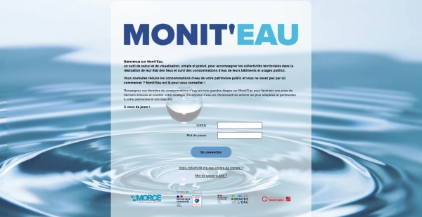 L’outil Monit’Eau suit les consommations d’eau des bâtiments et des usages publics