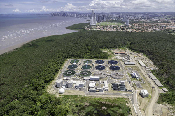 Suez remporte le contrat pour l’extension de la station d’épuration de la ville de Panama